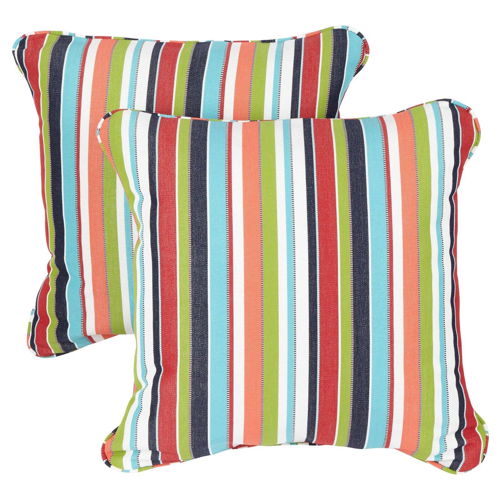 Mozaic Company AMZ206111SP Sunbrella Astoria Sunset Outdoor Pillow Set